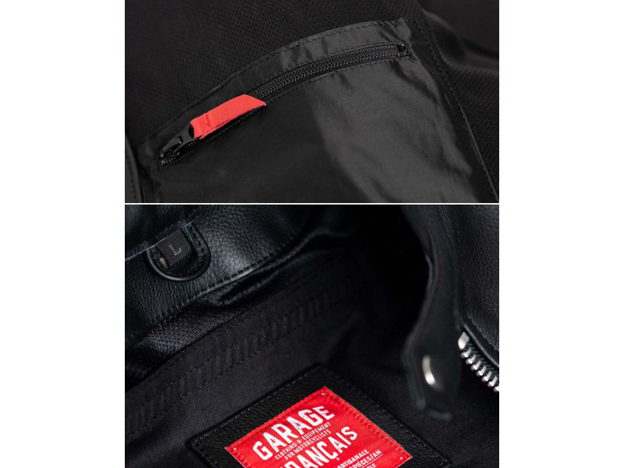 Lascar Noir — CE-zertifizierte Lederjacke | BAAK