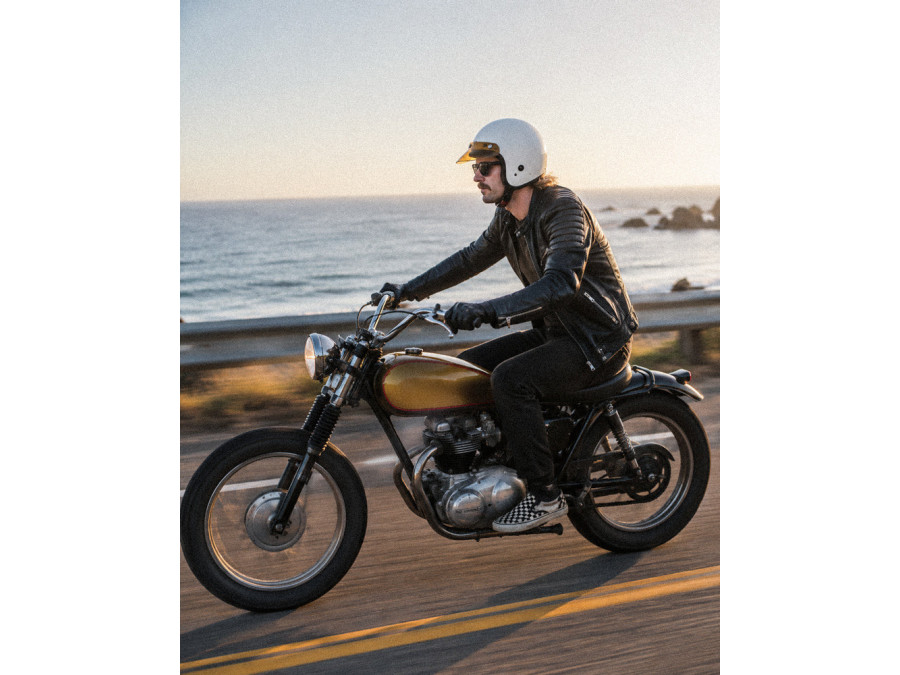 Lascar Noir — CE Certified Leather Jacket | BAAK