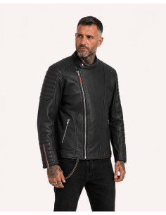 Loubard Noir — CE-zertifiziertes Leder-Perfecto | BAAK