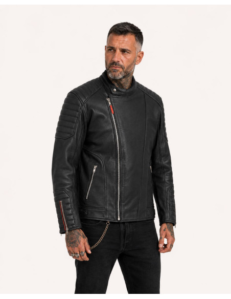 Loubard Noir — CE-zertifiziertes Leder-Perfecto | BAAK