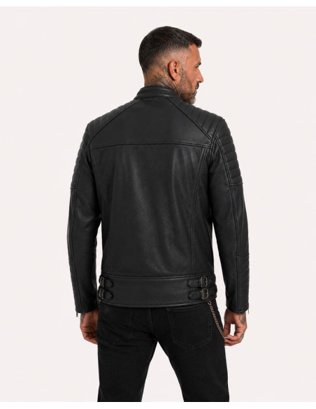 Loubard Noir — CE-zertifiziertes Leder-Perfecto | BAAK