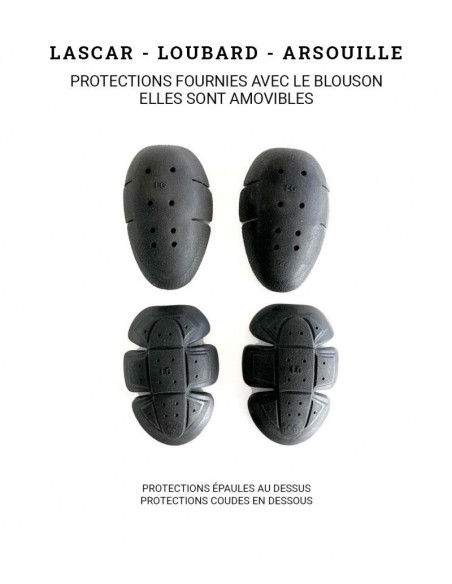 Loubard Noir — CE-zertifiziertes Leder-Perfecto | BAAK