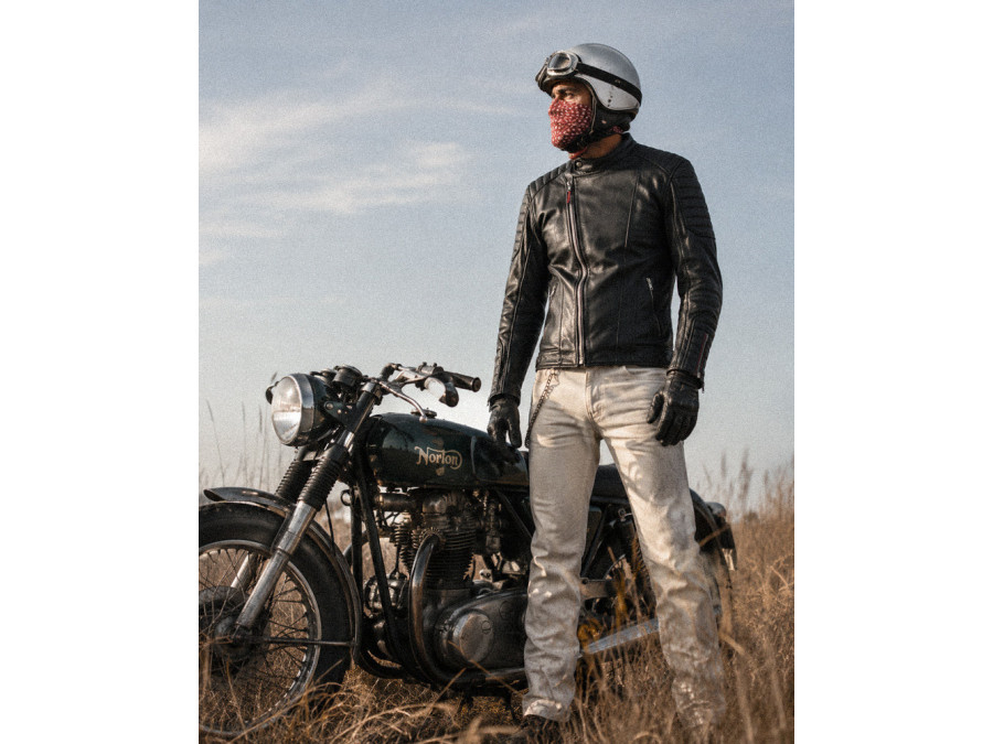 Loubard Noir — CE-zertifiziertes Leder-Perfecto | BAAK