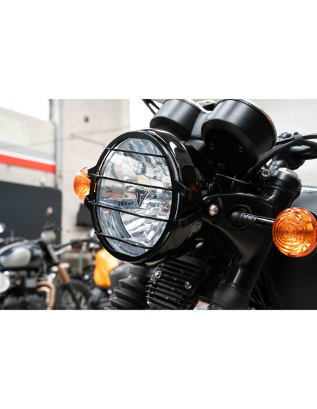 PRÉCOMMANDE -  Grille pour phare d'origine Royal Enfield 650 Interceptor / Continental GT