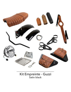 Kit Empreinte Moto Guzzi V7 850 — Vollständig in handgefertigtem Leder | BAAK 2