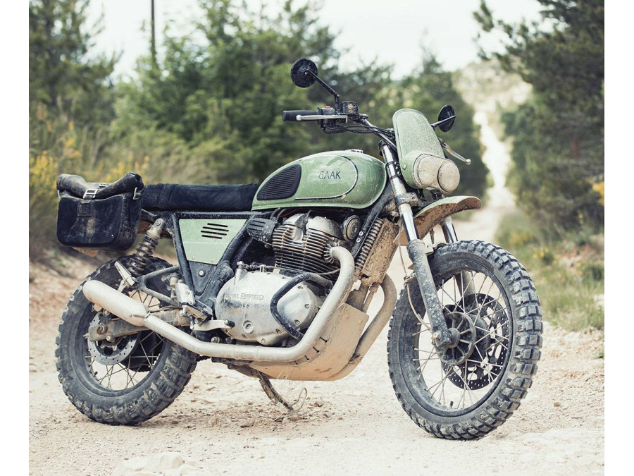 Kit Empreinte Royal Enfield 650 — Vollständig in handgefertigtem Leder | BAAK