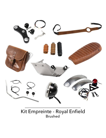 Kit Empreinte Royal Enfield 650 — Vollständig in handgefertigtem Leder | BAAK