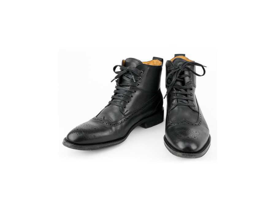 Boots OSCAR Lord Biker x BAAK — boots moto cuir, fabriquées en France
