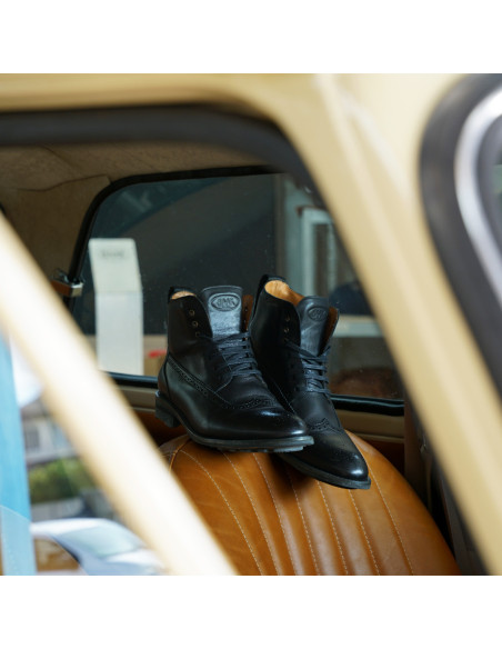 Botas OSCAR Lord Biker x BAAK — botas de moto en cuero, hechas en Francia