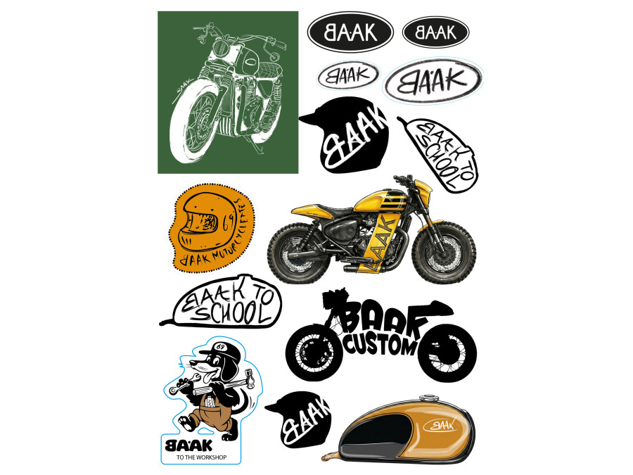 Planches de stickers End of Summer