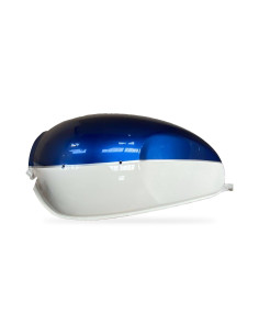 Réservoir de triumph Bonneville T100 T120 bleu et blanc