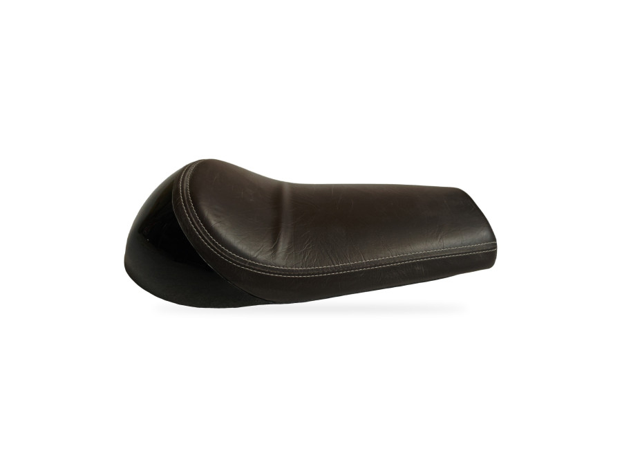 Selle simple d'origine Royal Enfield Continental GT 535, capot noir