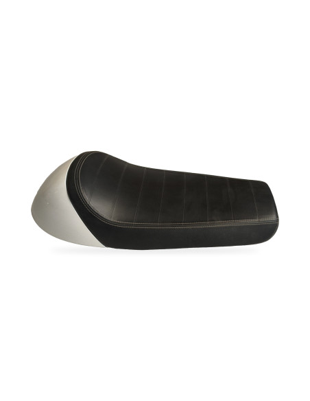 Genuine Royal Enfield Continental GT 535 single seat, white cowl