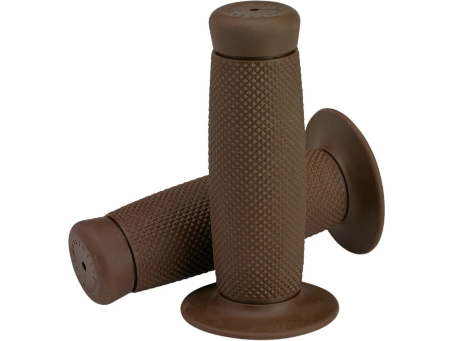 Biltwell Renegade handlebar grips - Chocolate - 1"