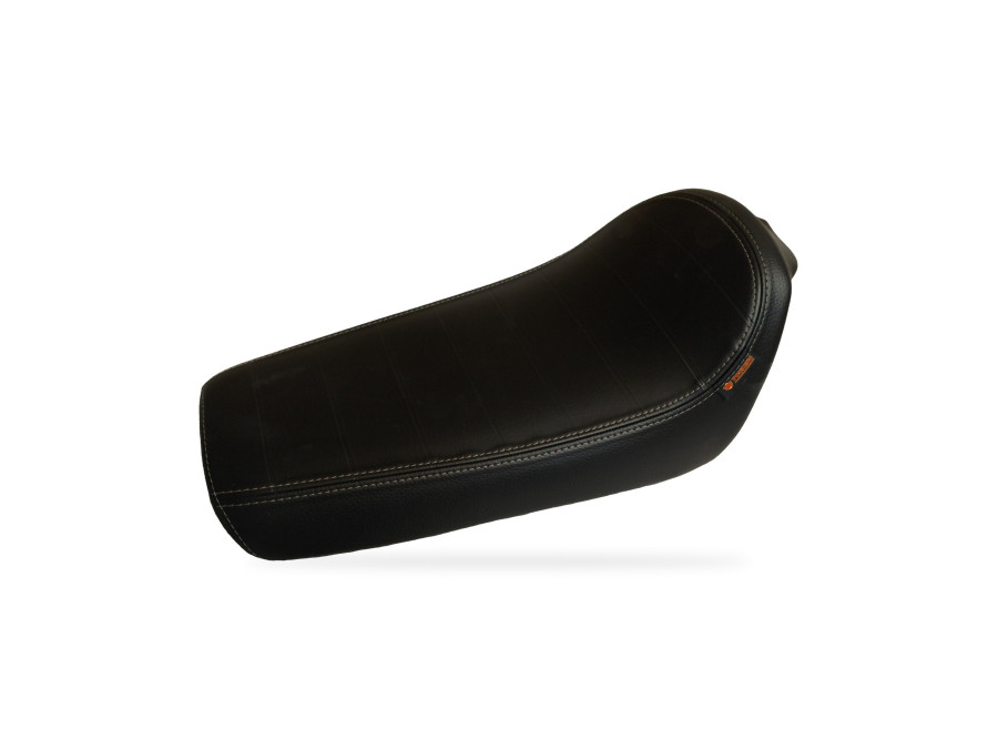 Selle simple Royal Enfield Continental GT 535, noire