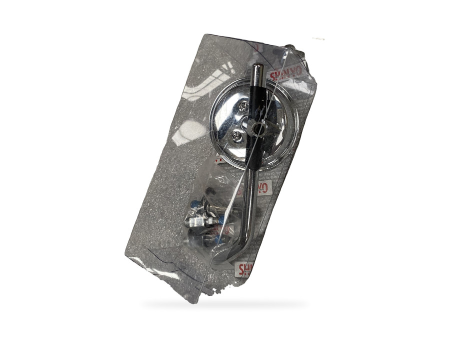 Runder Mini-Spiegel Shin Yo, verchromt