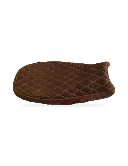 Moto Guzzi V7 850 시트 커버, 브라운 가죽