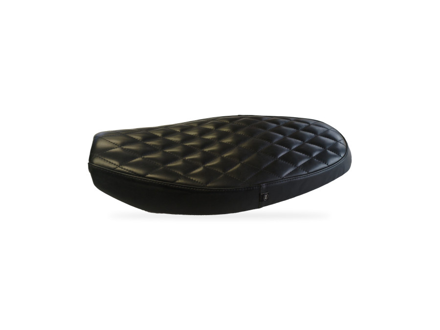 Housse de selle Triumph Speed Twin 1200, cuir noir