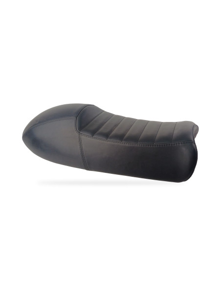 Moto Guzzi V7 Racer seat cover, black leather
