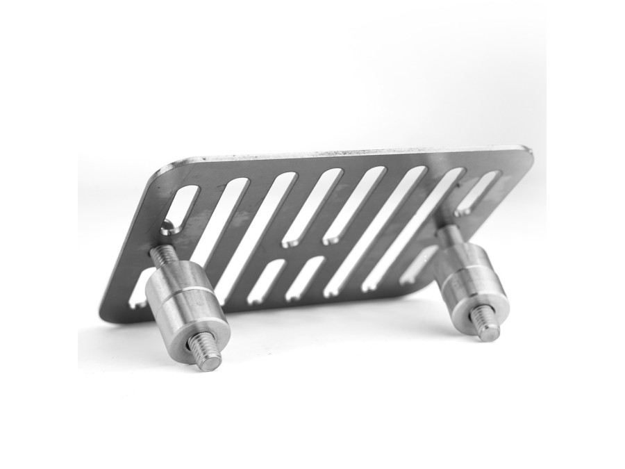 Stainless steel regulator/rectifier guard for Royal Enfield Bear 650