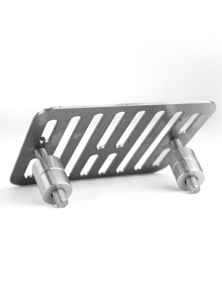 Stainless steel regulator/rectifier guard for Royal Enfield Bear 650