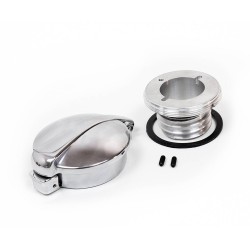 Monza type tank cap for motorcycle guzzi v7iii / v9