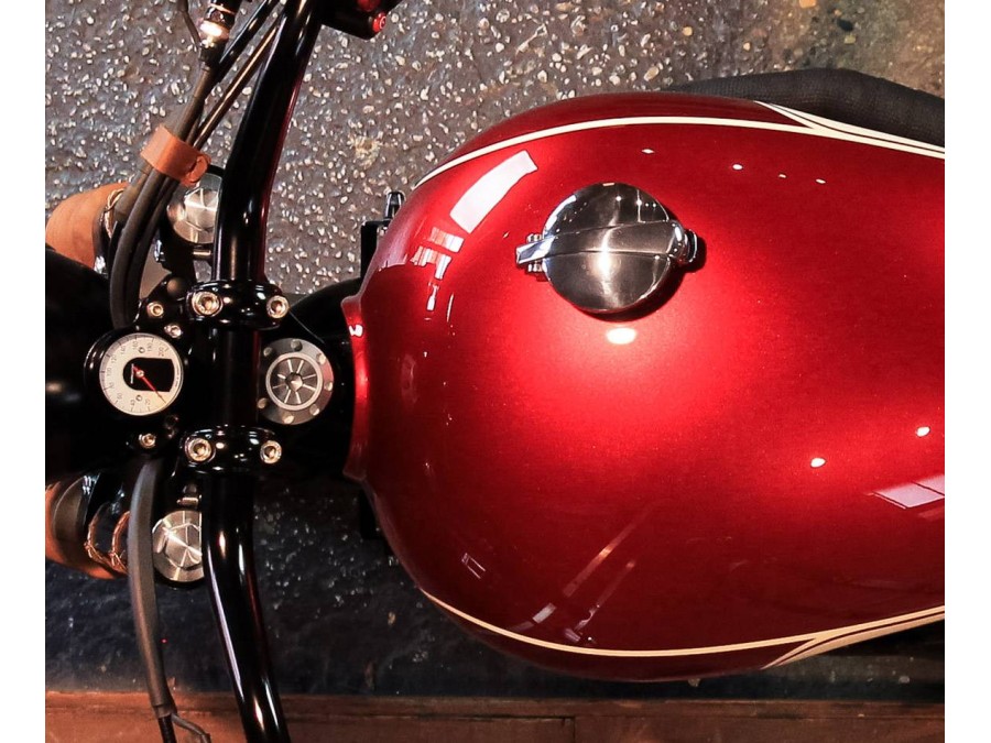 Monza type tank cap for Triumph