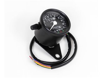 Vintage mechanischer Tachometer Kilometer zähler mit Zahnrad anzeige Cafe  Racer für Suzuki QS150 QS150-B Qjiang Motorrad teile