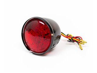 Feux Arrière rond à led pour moto vintage