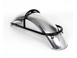 Aluminium scrambler rear mudguard for 