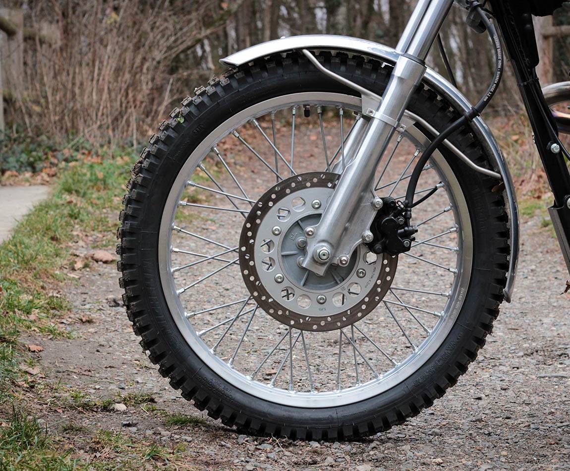 Scrambler front mudguard for Royal Enfield Classic / Bullet Scrambler front mudguard for Royal Enfield Classic / Bullet