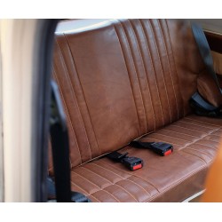Rücksitzbank aus vollnarbigem Leder für Austin Mini (1967–2000) 2