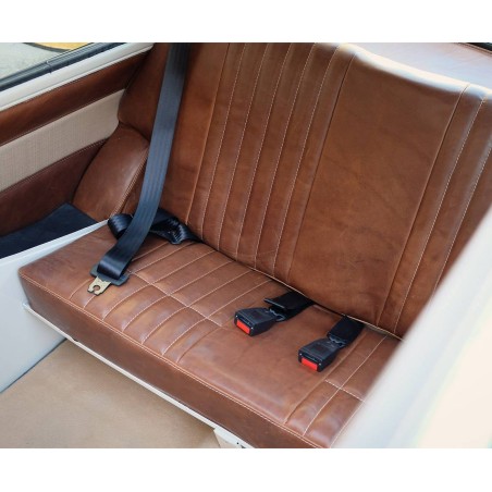 Rücksitzbank aus vollnarbigem Leder für Austin Mini (1967–2000)
