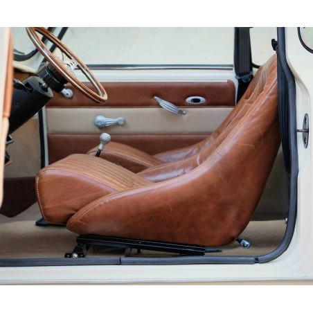 Sièges avant en cuir pour Austin Mini (1967-2000)
