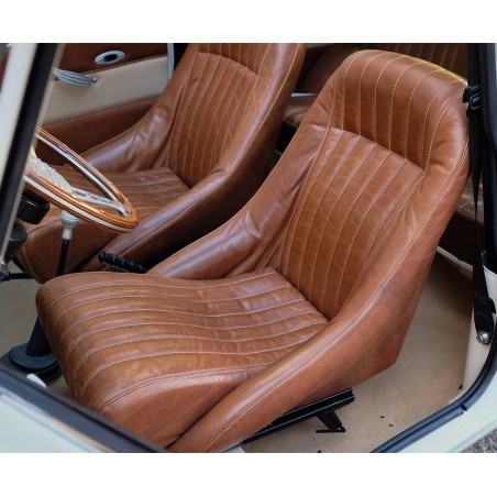 Vordersitze aus vollnarbigem Leder für Austin Mini (1967–2000)