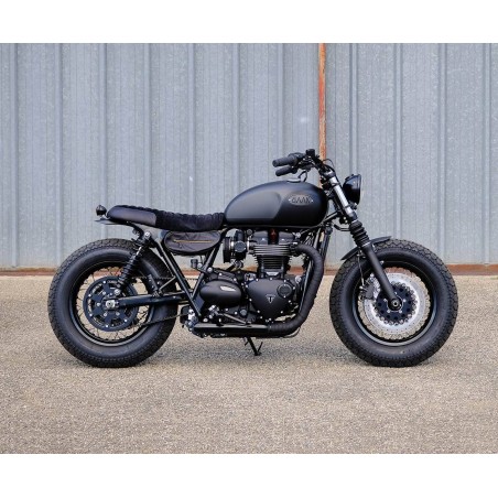 Triumph Bonneville T120 Bobber Ganz in Schwarz Ltd