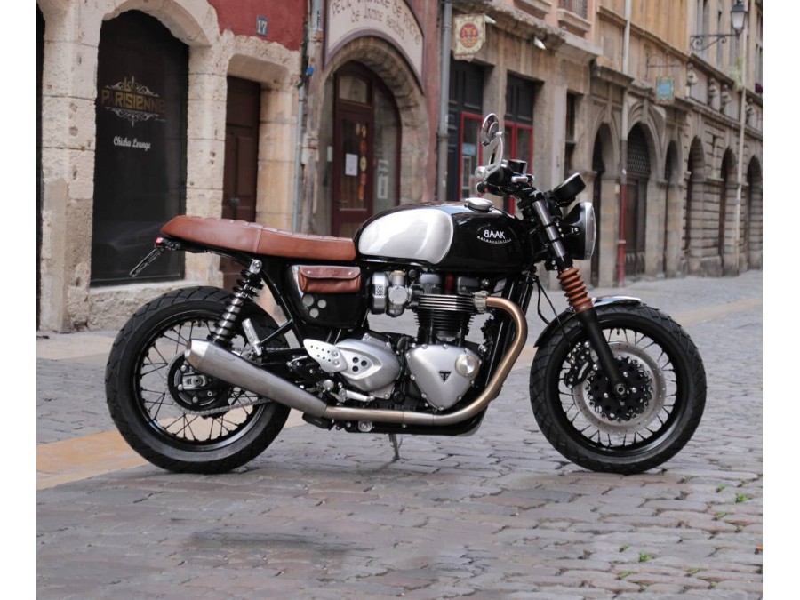 Triumph Thruxton 1200 Tracker vom Atelier BAAK