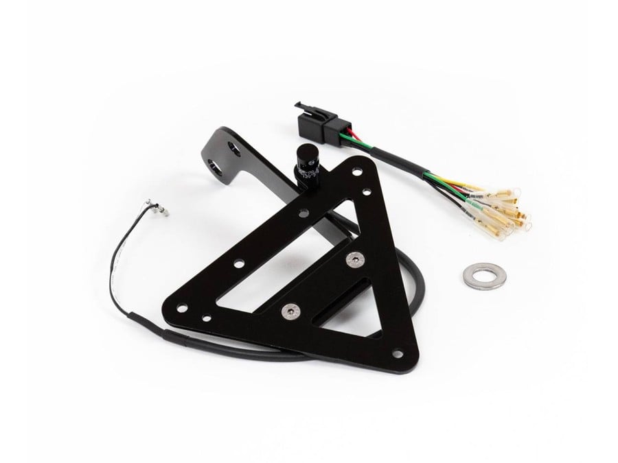 Soporte de matrícula lateral para Triumph