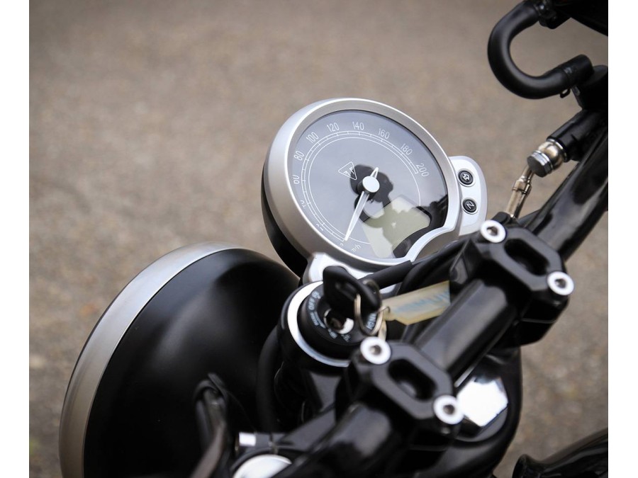 Supporto contachilometri decentrato per Triumph Street Twin / Street Scrambler