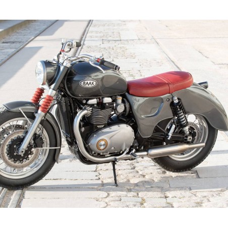 Scarico in acciaio inossidabile per Triumph T100 -T120 (2016 -...)