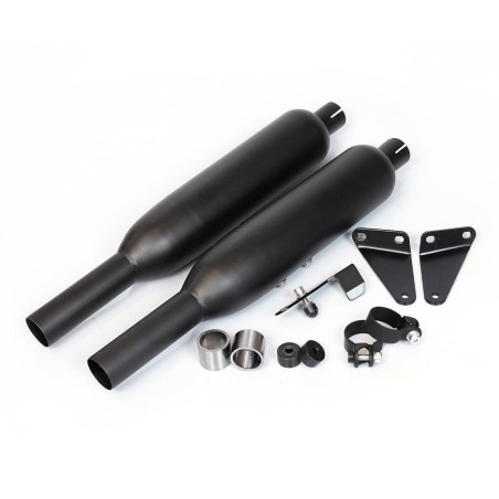 Escape de acero inoxidable para Triumph T100 -T120 (2016 -...)