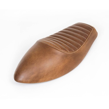 Sella in cuoio Racer per Triumph Thruxton 1200