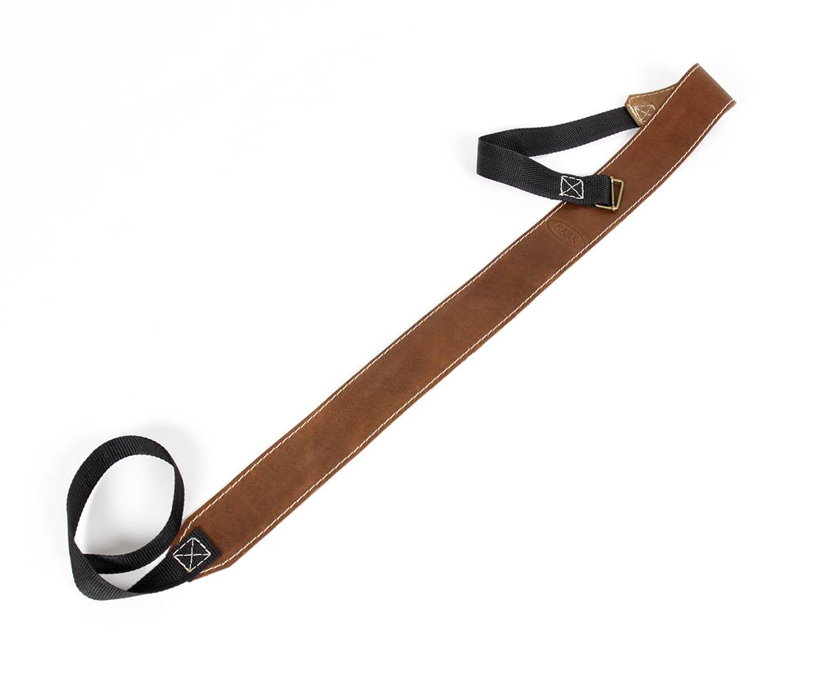 Universal gas tank leather belt