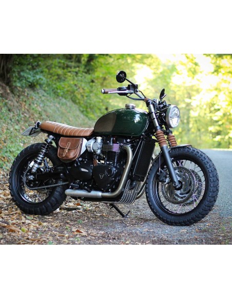 Borsa in cuoio laterale per Triumph (2016-...) : Eleganza e Stile