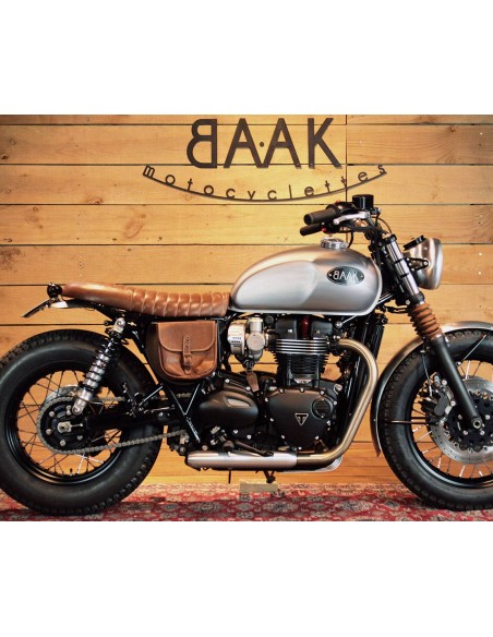 Seitentasche aus Leder für Triumph (2016-...) : Eleganz und Stil