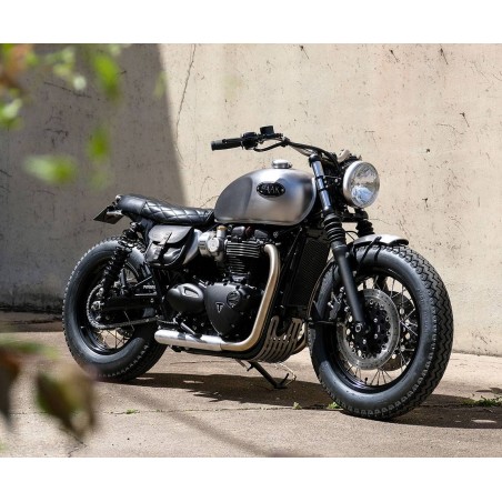 Triumph(2016-…)용 엔진 가드 Sabot Moteur — 스타일리시하게 오토바이를 보호합니다