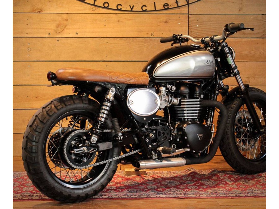 Seitendeckel mit Nummernschildhalter für Triumph (vor 2016)
