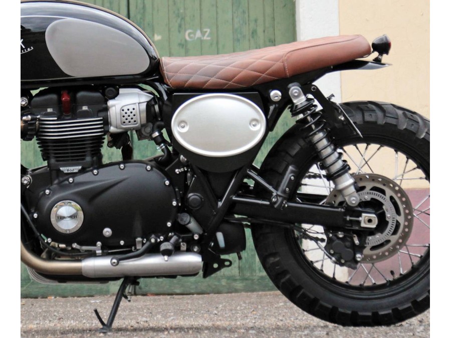 Tapa lateral con placa para Triumph (a partir de 2016)