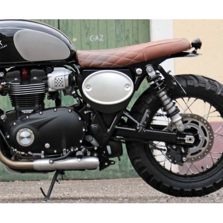 Tapa lateral con placa para Triumph (a partir de 2016)