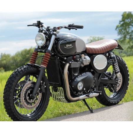 Seitendeckel mit Nummernschildhalter für Triumph (ab 2016)